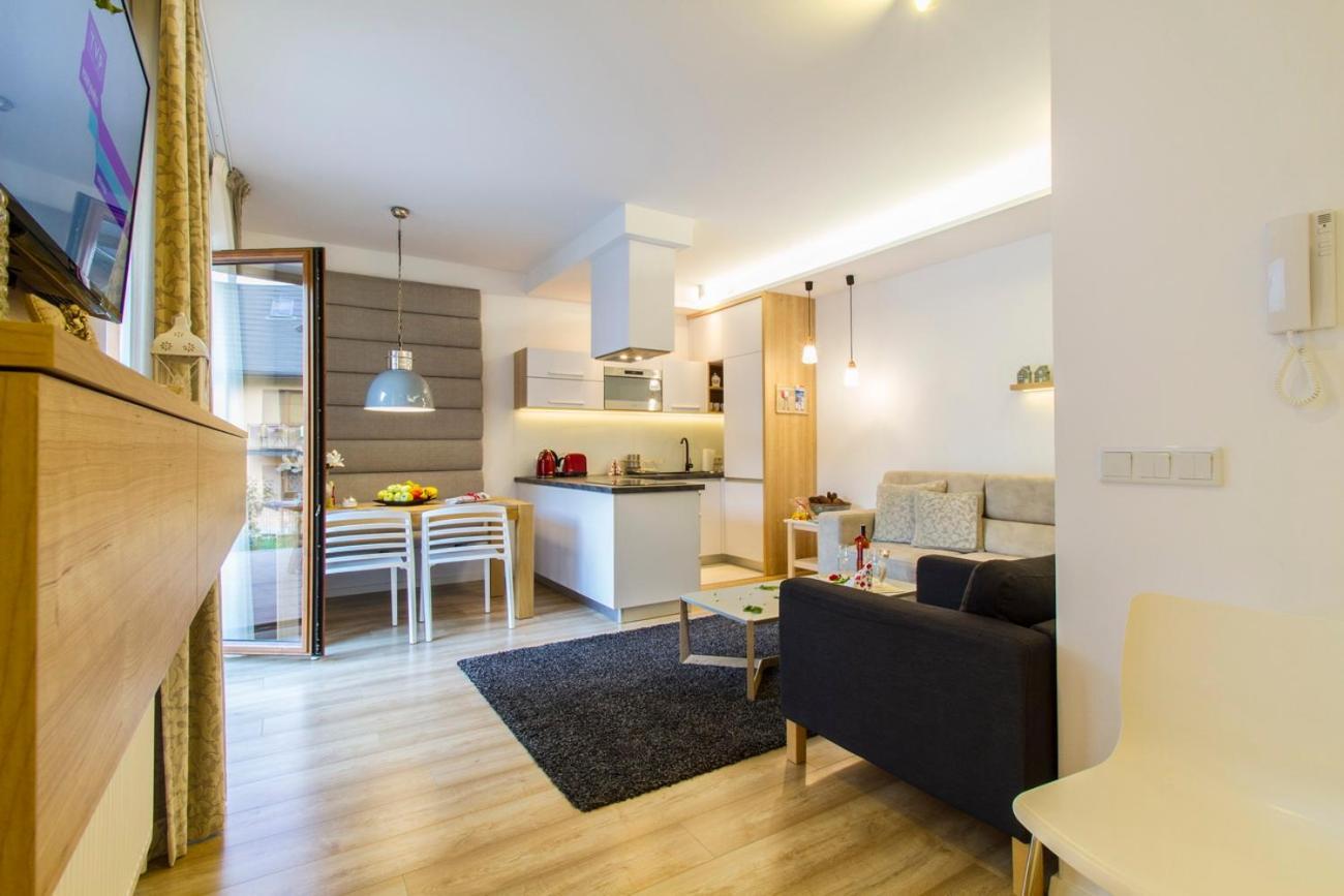 Apartament Pajo I -Rezydencja Tatry--Grota Solna--Taras--Garaz Podziemny Zakopane Bagian luar foto